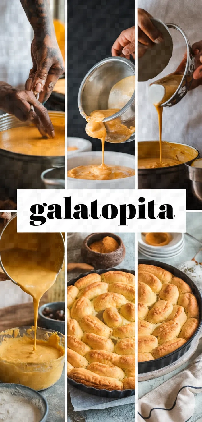 A photo of Galatopita Recipe