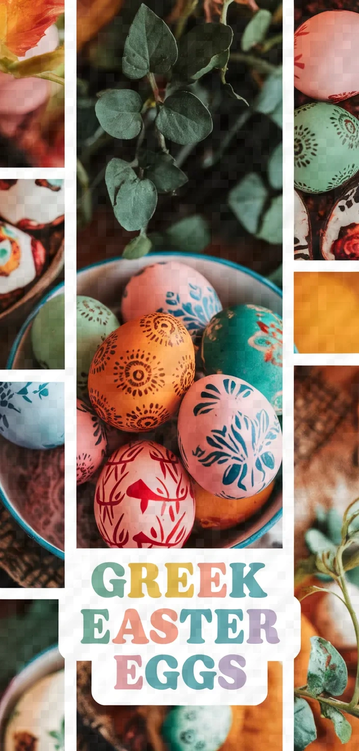 A photo of Greek Easter Eggs Recipe