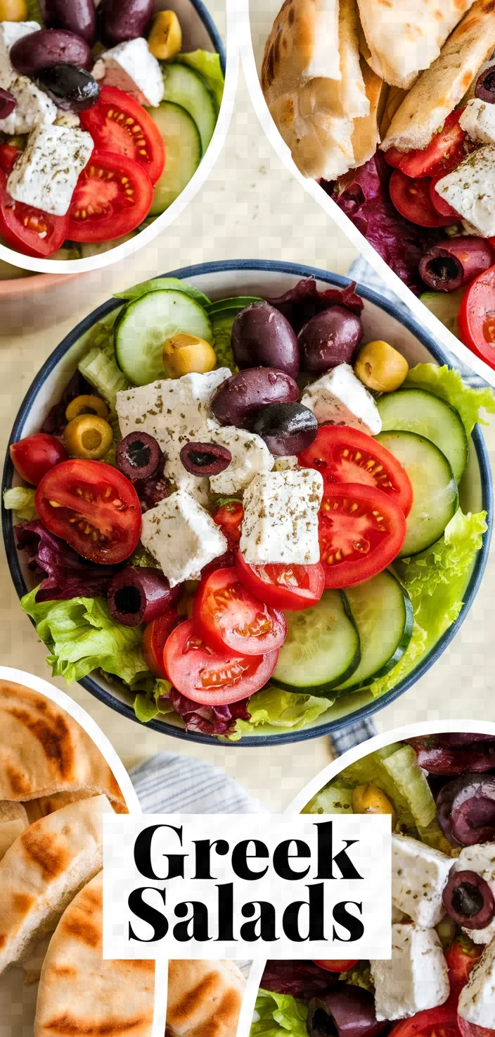 A photo of Greek Salads Recipe
