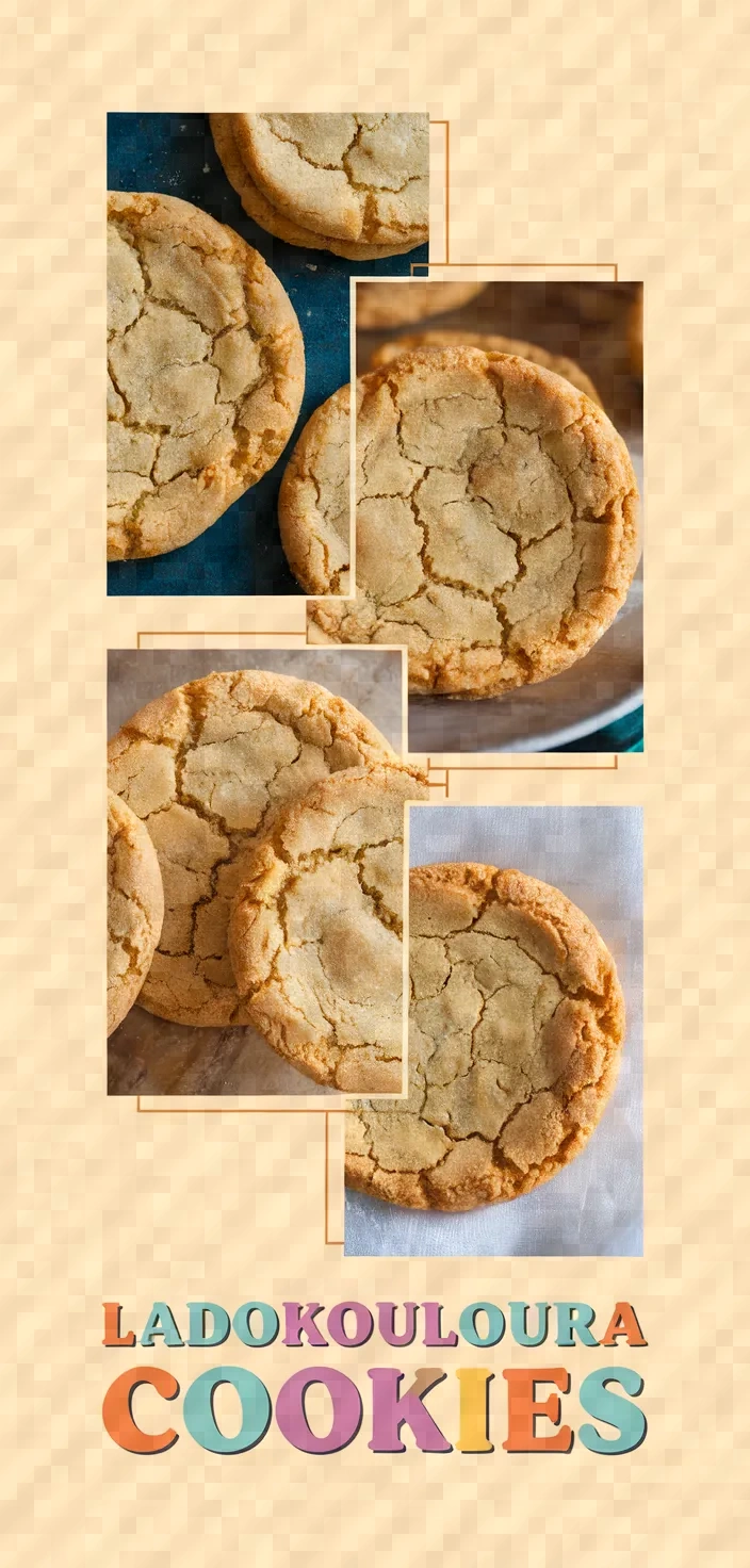 A photo of Ladokouloura Greek Olive Oil Cookies Recipe