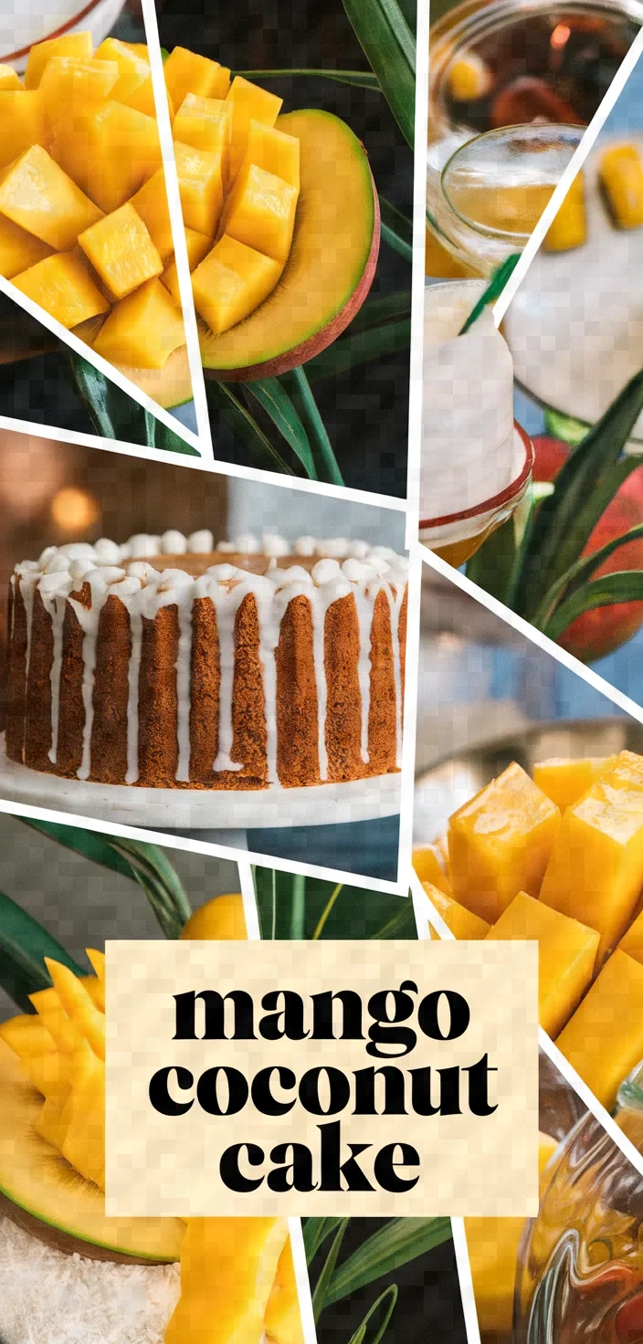 A photo of Mango Coconut Cake Recipe