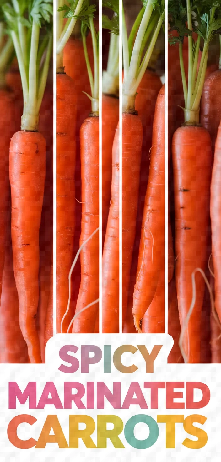 A photo of Marinated Spicy Carrot Salad Recipe
