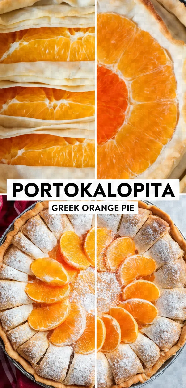 A photo of Portokalopita Greek Orange Pie Recipe