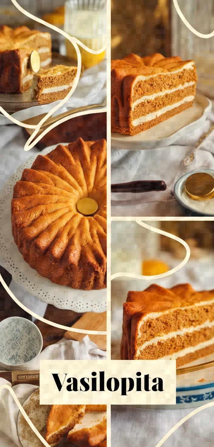 A photo of Vasilopita Recipe