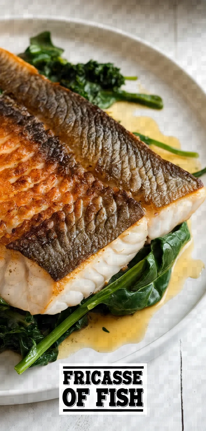 Fricasse Of Fish And Greens Recipe