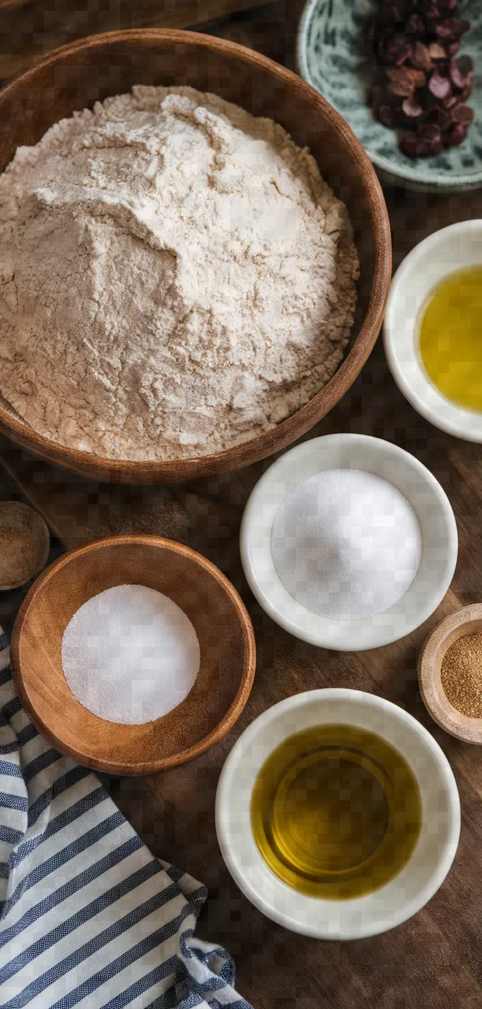 Ingredients photo for Greek Bread Horiatiko Psomi Recipe