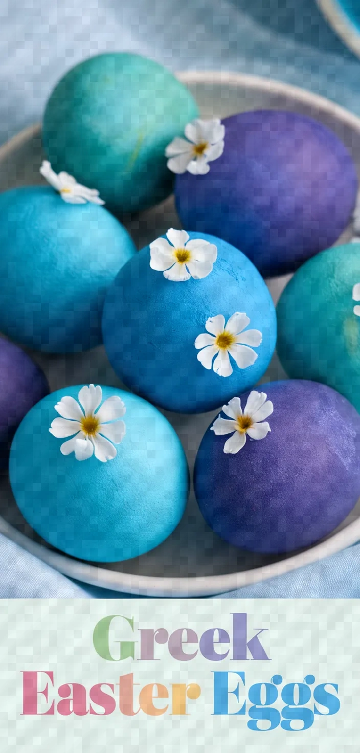 Greek Easter Eggs Recipe