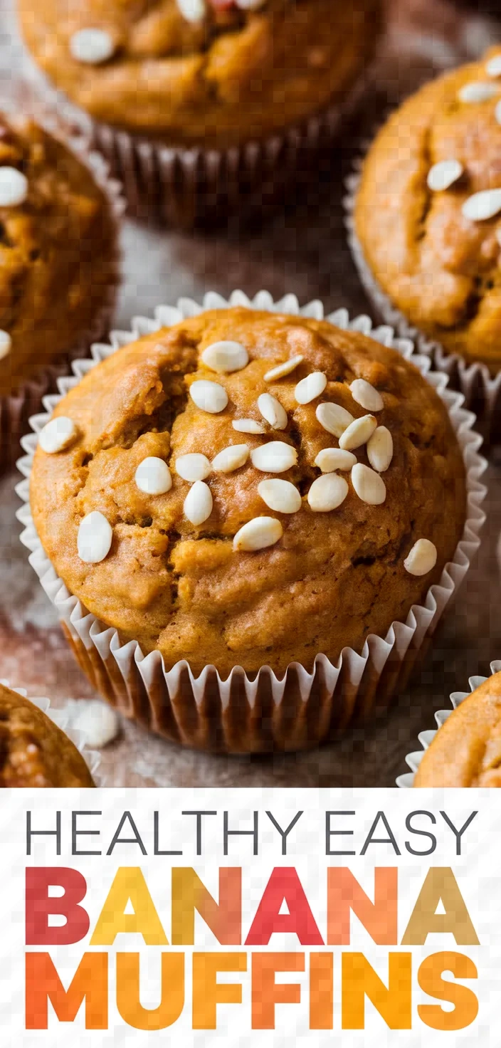 Healthy Easy Pumpkin Banana Muffins Recipe