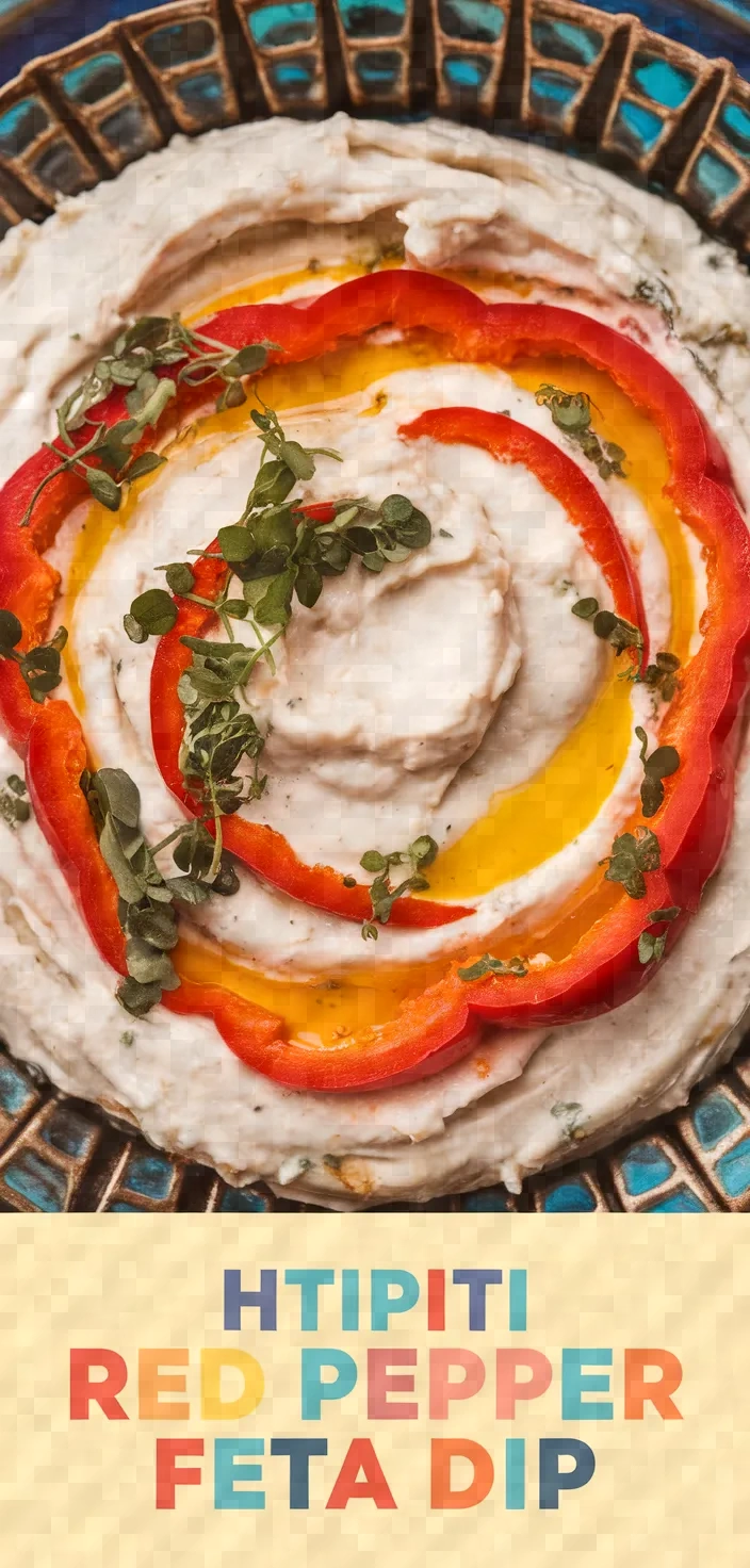 Photo of Htipiti Greek Red Pepper Feta Dip Recipe