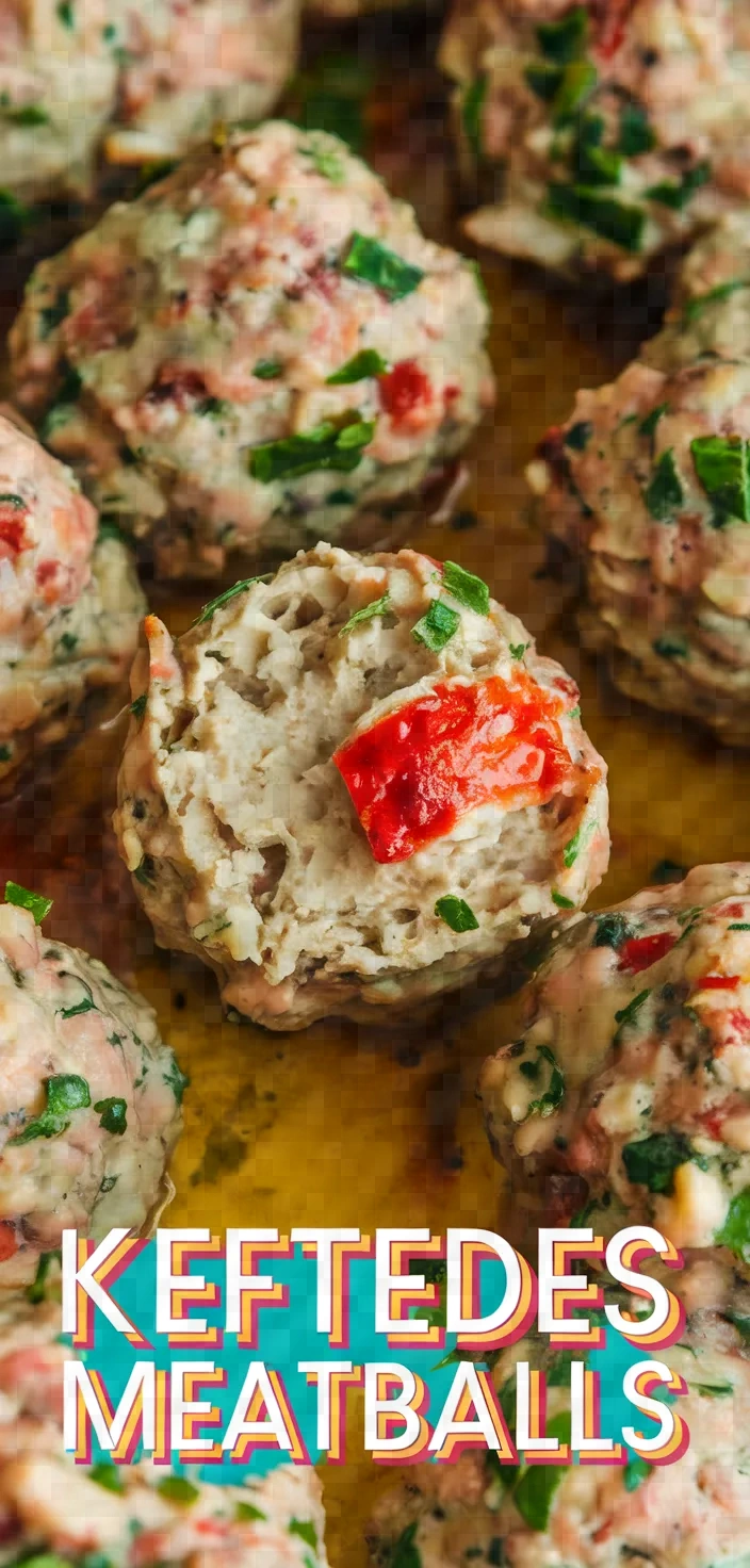 Keftedes Greek Meatballs Recipe