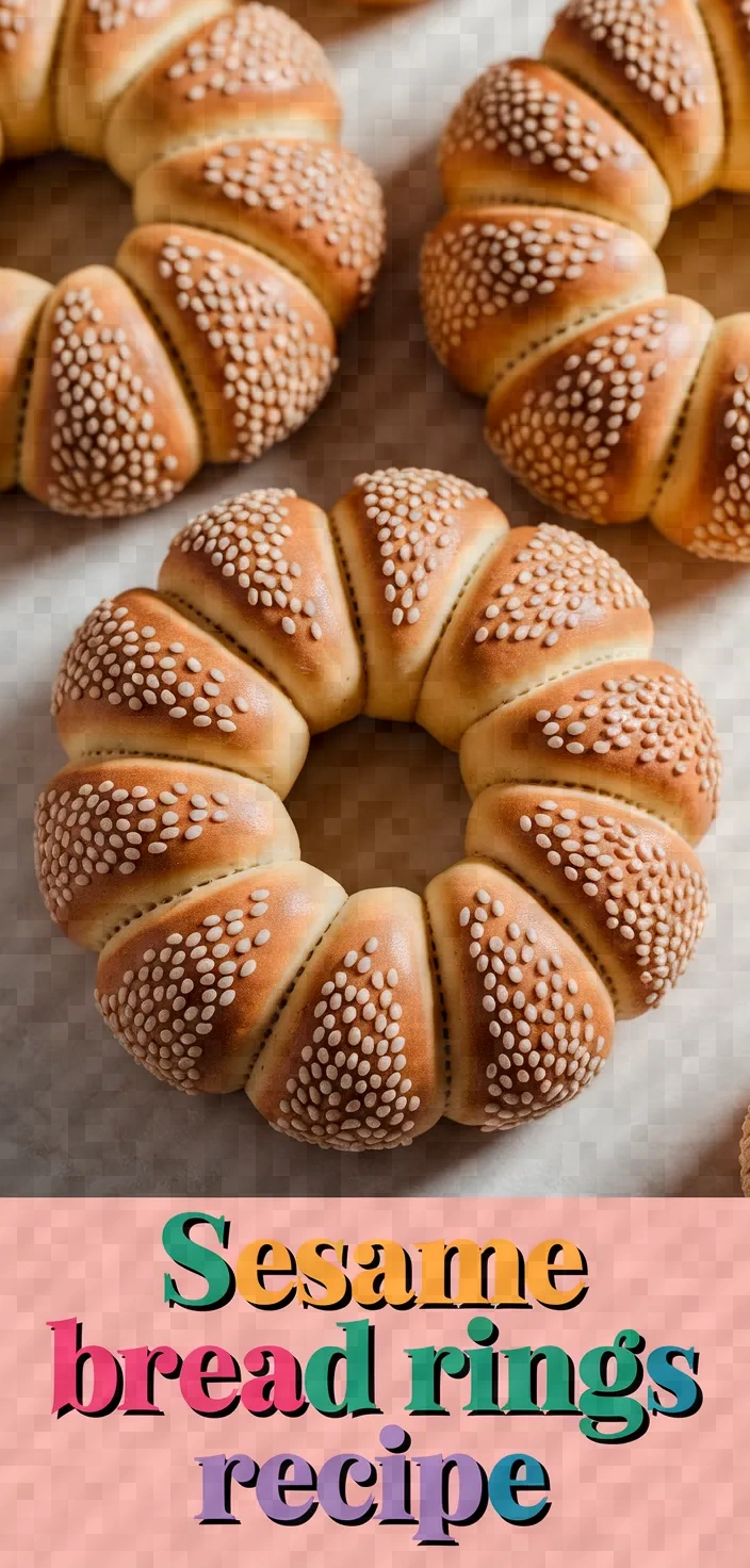 Photo of Koulouria Sesame Bread Rings Recipe