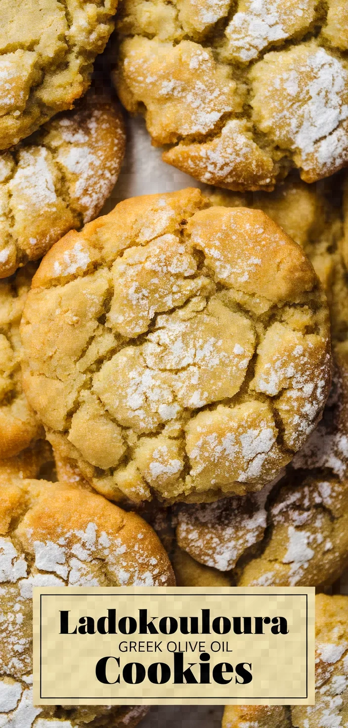 Ladokouloura Greek Olive Oil Cookies Recipe