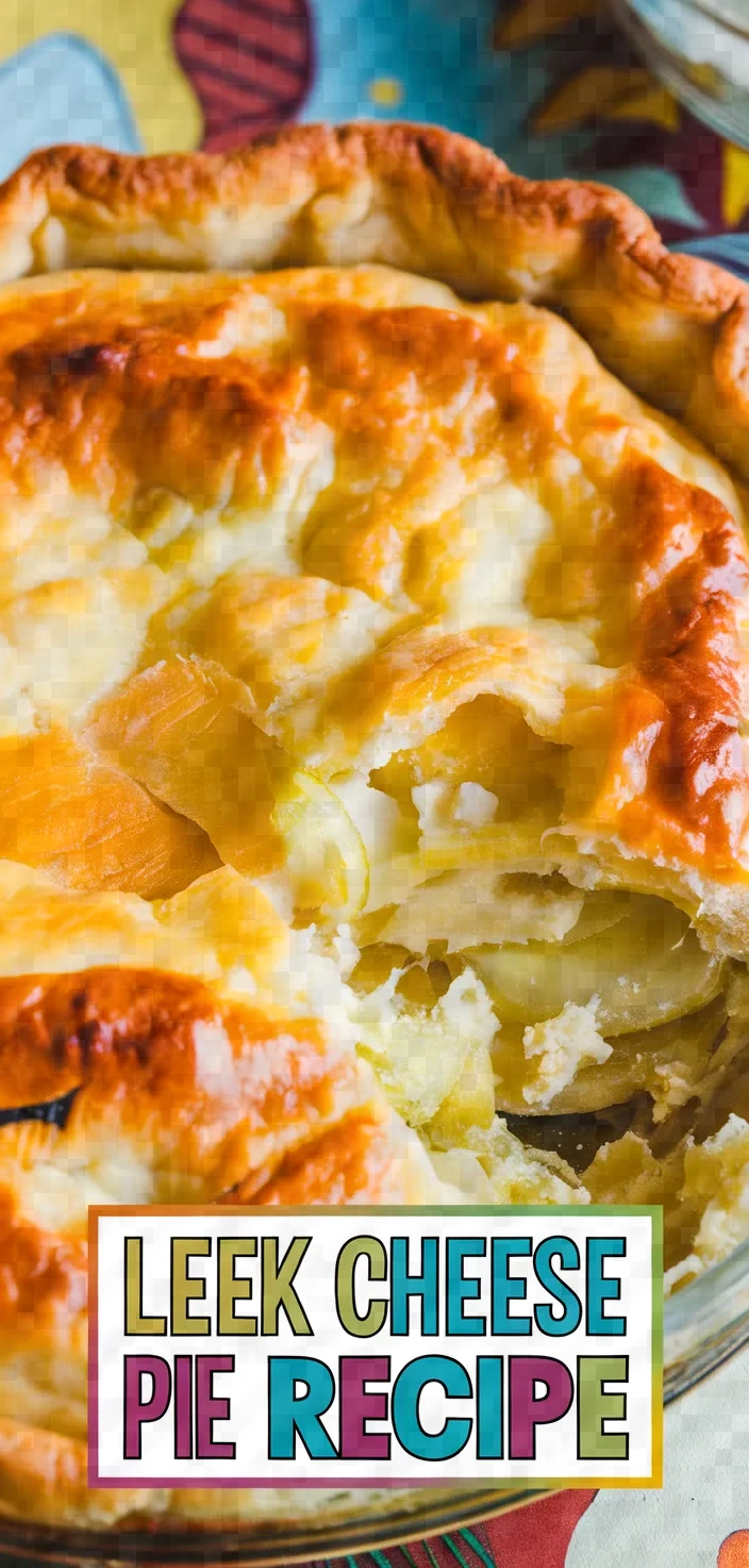 Photo of Leek And Cheese Pie Prasopita Recipe