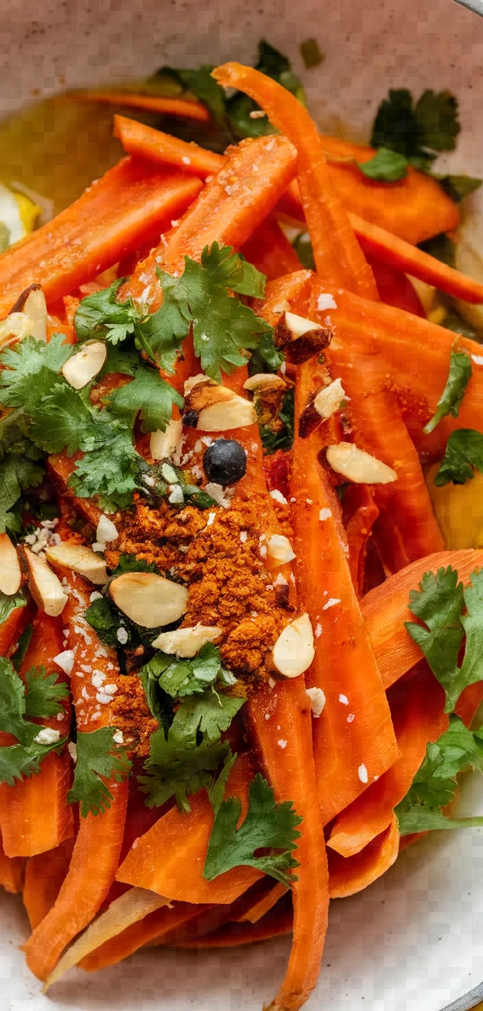 Ingredients photo for Marinated Spicy Carrot Salad Recipe