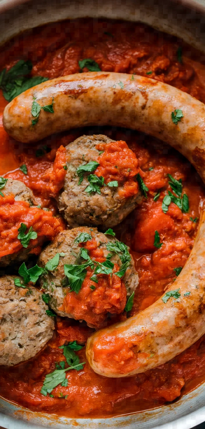 Meatball Sausages Smyrna Style Soutzoukakia Smyrneika Recipe