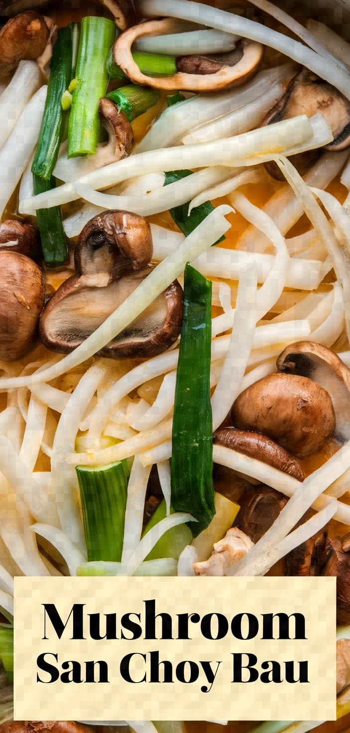 Mushroom San Choy Bau Recipe