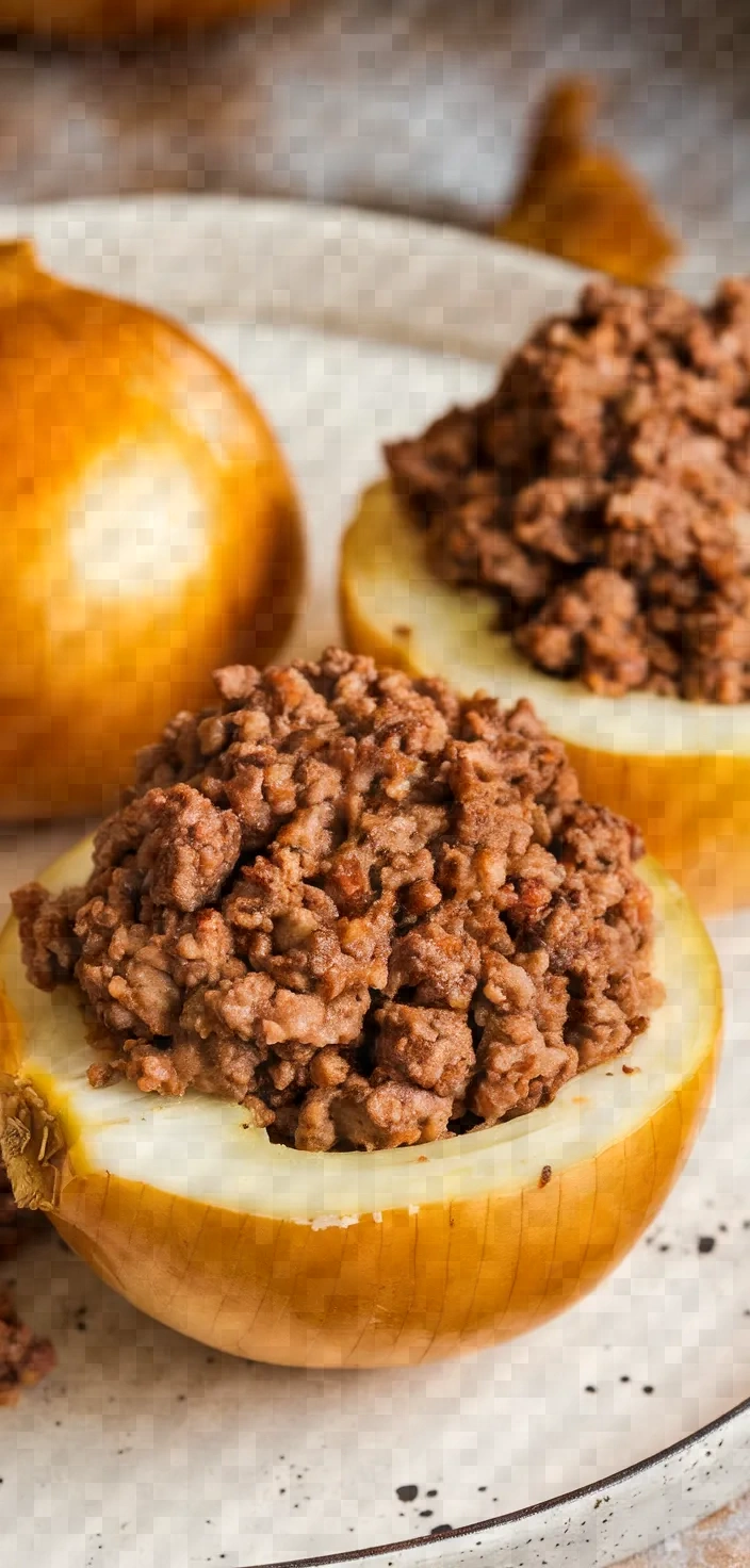 Onions Stuffed With Ground Meat Kelemia Recipe