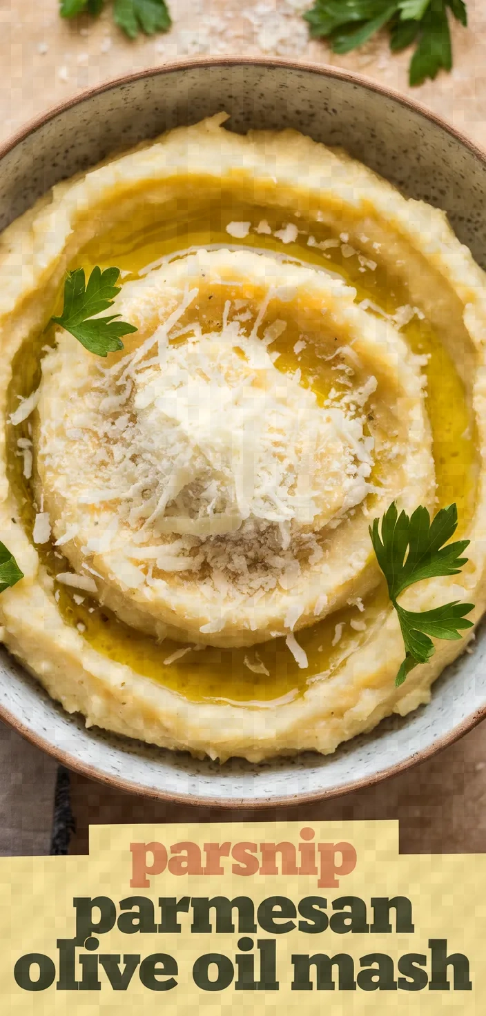 Photo of Parsnip Mash With Parmesan And Olive Oil Recipe