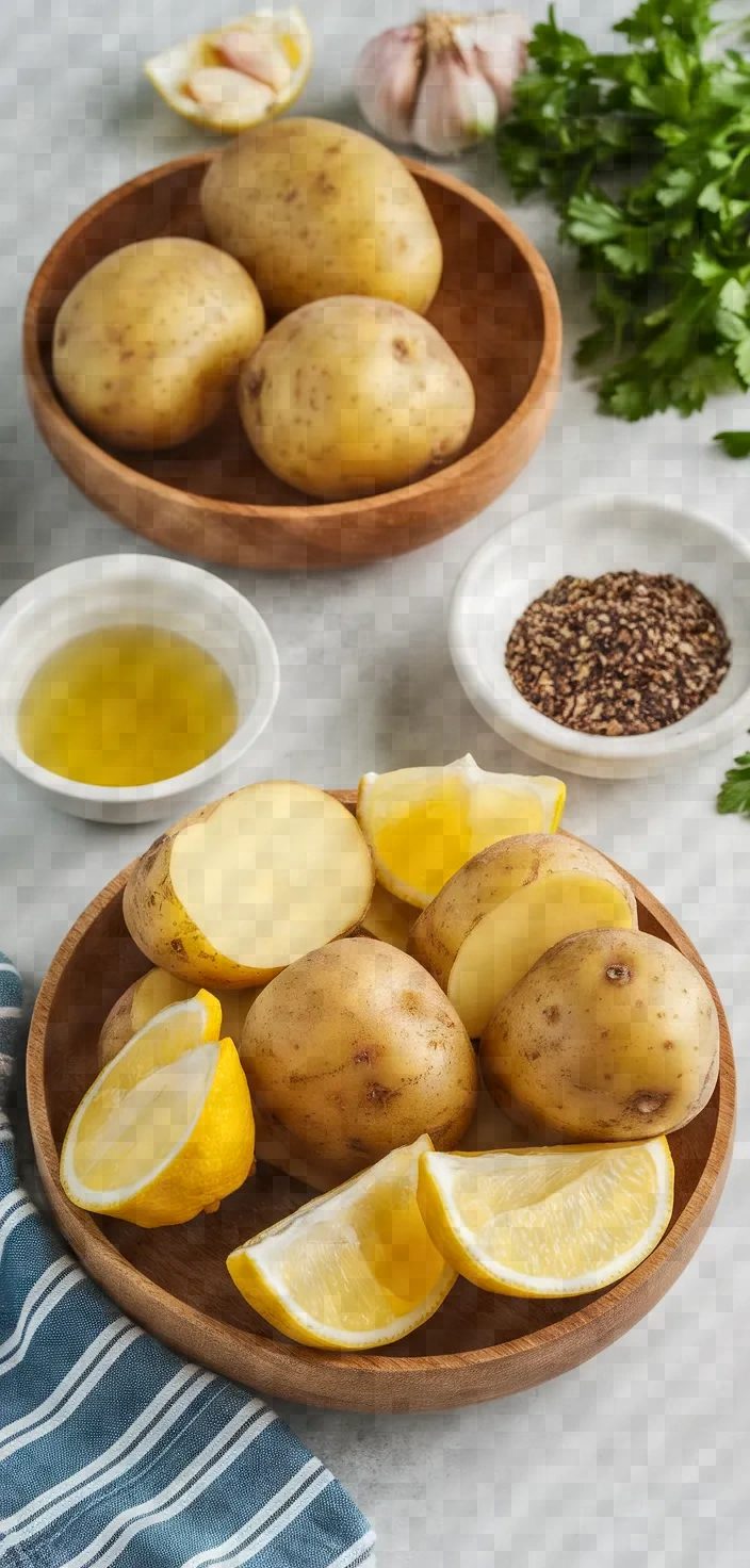 Ingredients photo for Patates Sto Fourno Recipe