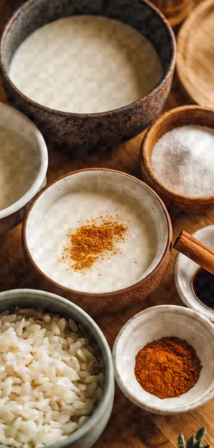 Ingredients photo for Rizogalo Greek Rice Pudding Recipe