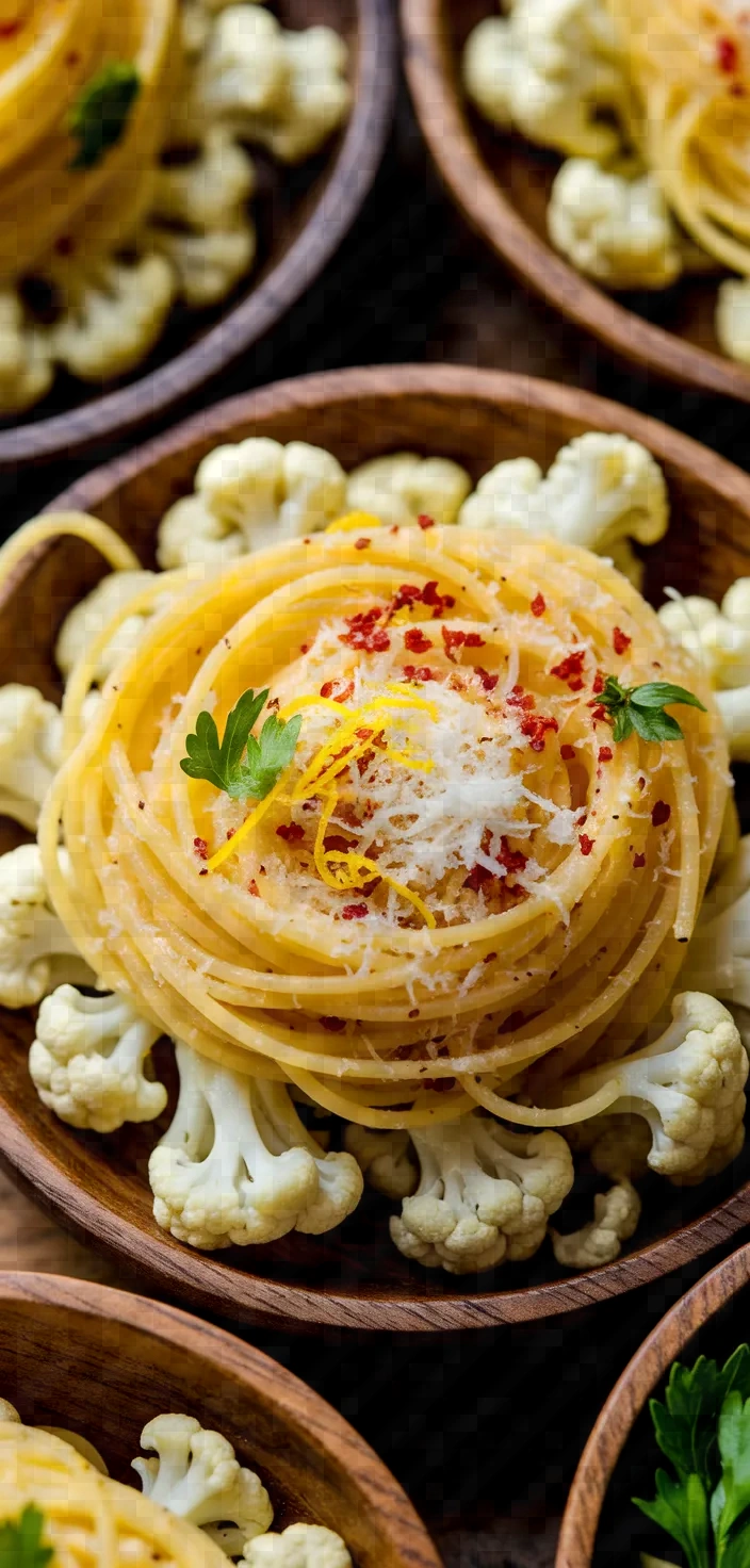 Ingredients photo for Spaghetti With Cauliflower Recipe