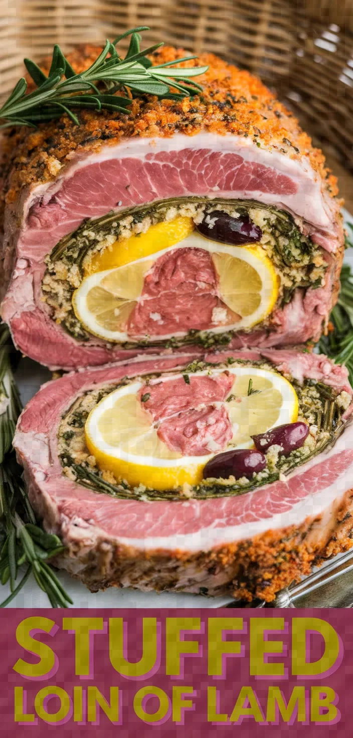 Photo of Stuffed Loin Of Lamb Recipe