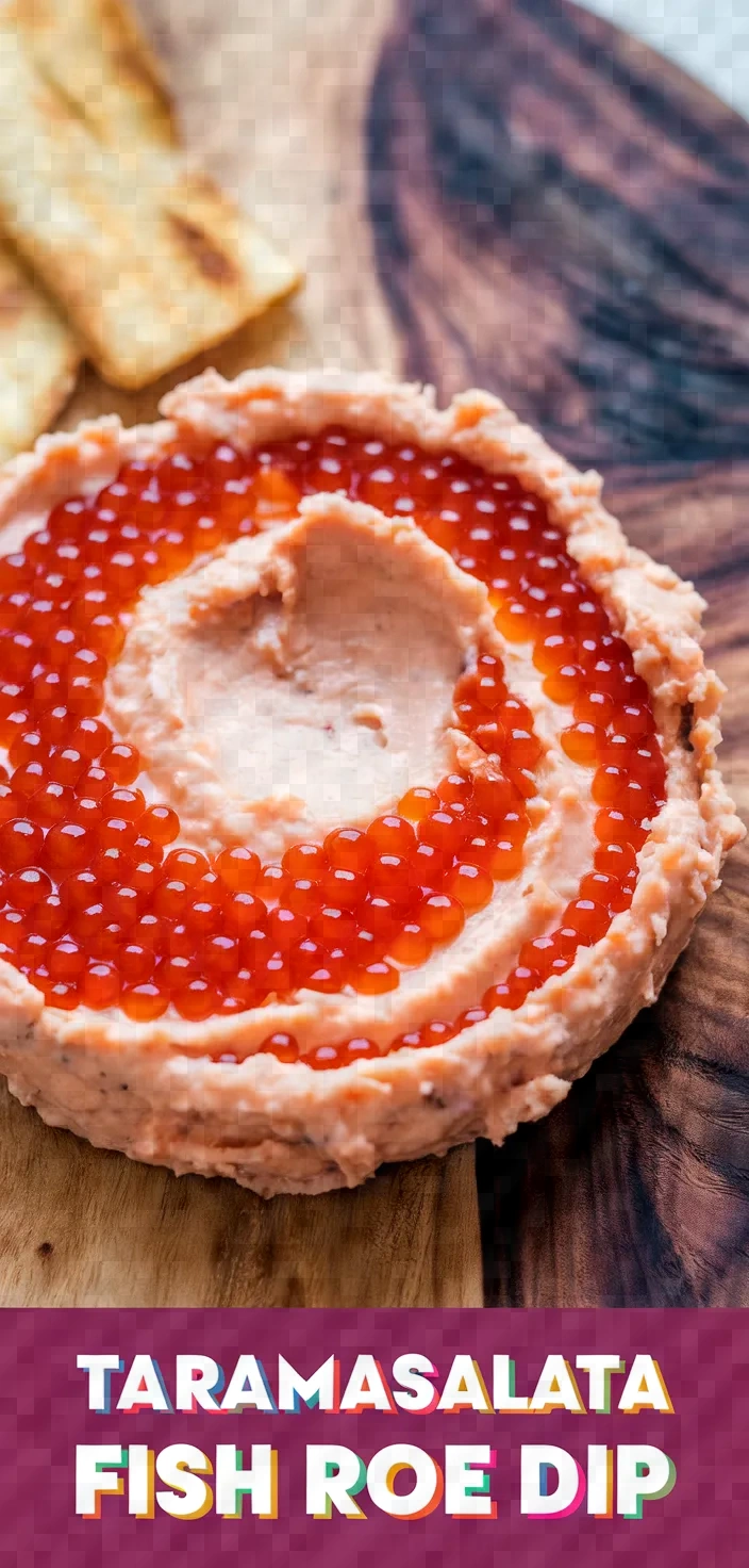 Taramasalata Greek Fish Roe Dip Recipe