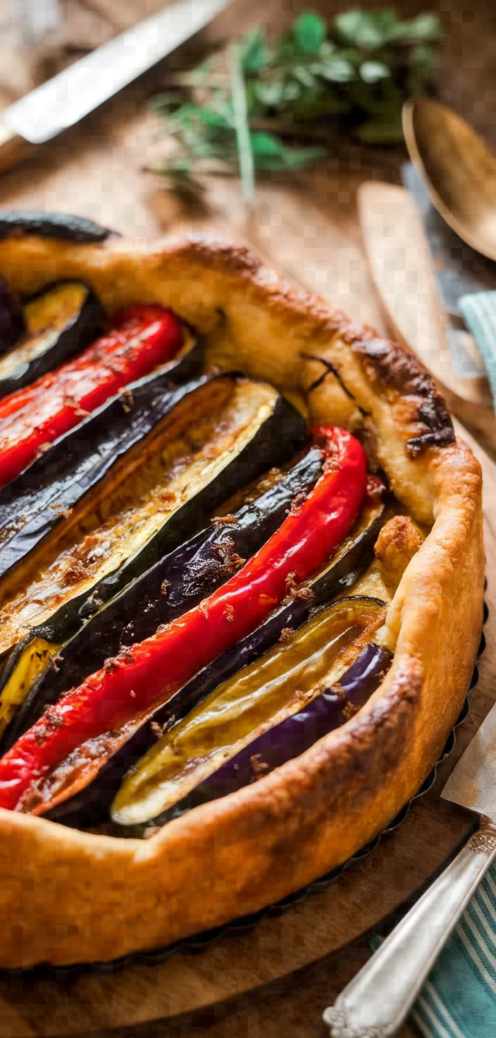 Caramelized Summer Vegetable Tart Recipe