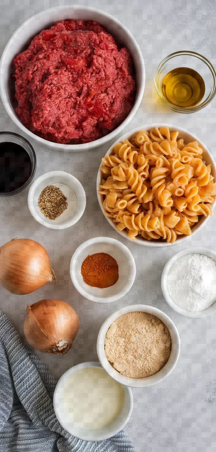 Ingredients photo for Classic Greek Pastitsio Recipe