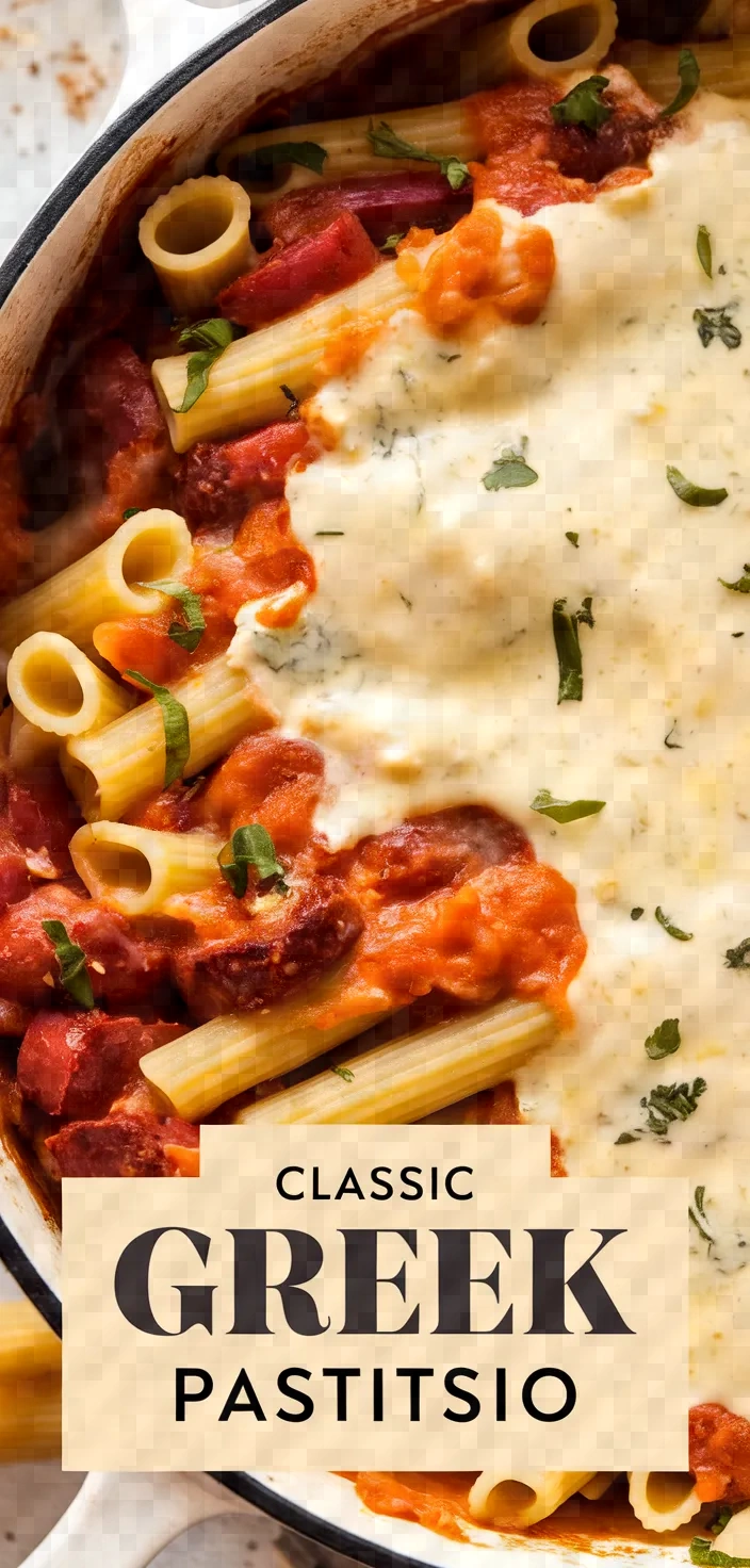 Classic Greek Pastitsio Recipe
