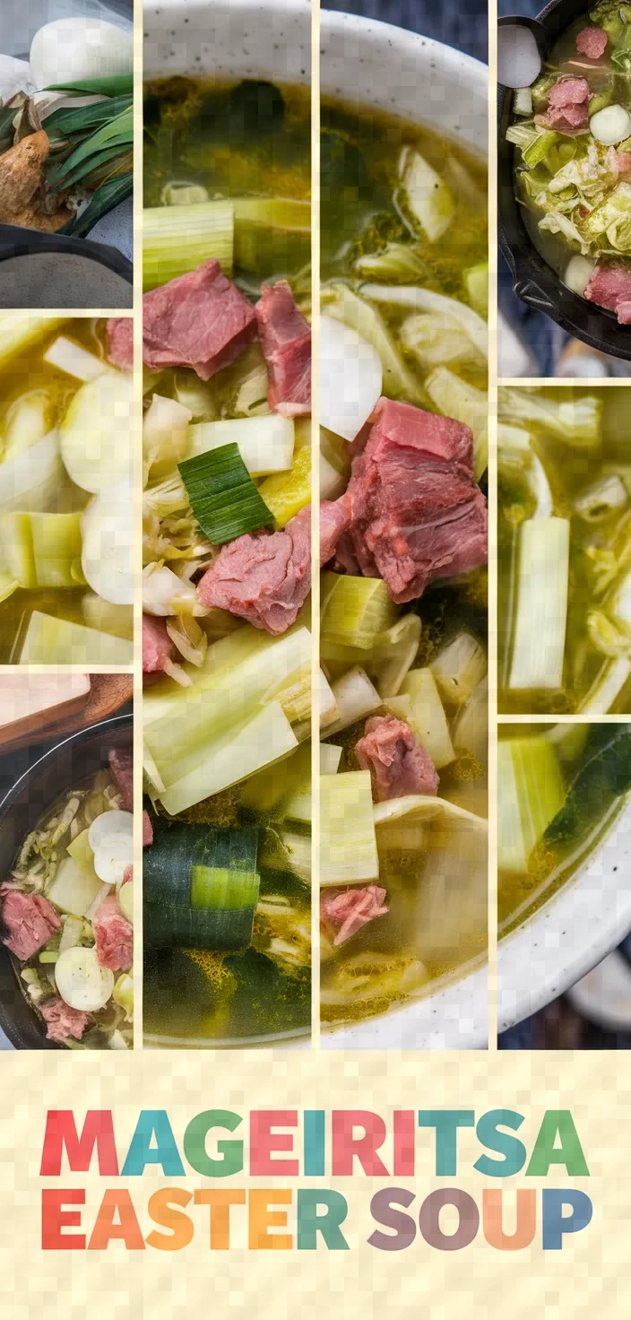 A photo of Mageiritsa The Greek Easter Soup Recipe