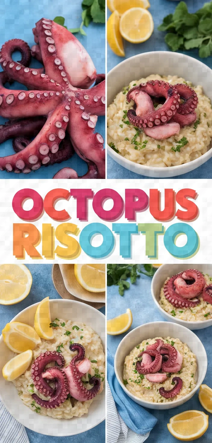 A photo of Octopus Risotto Recipe