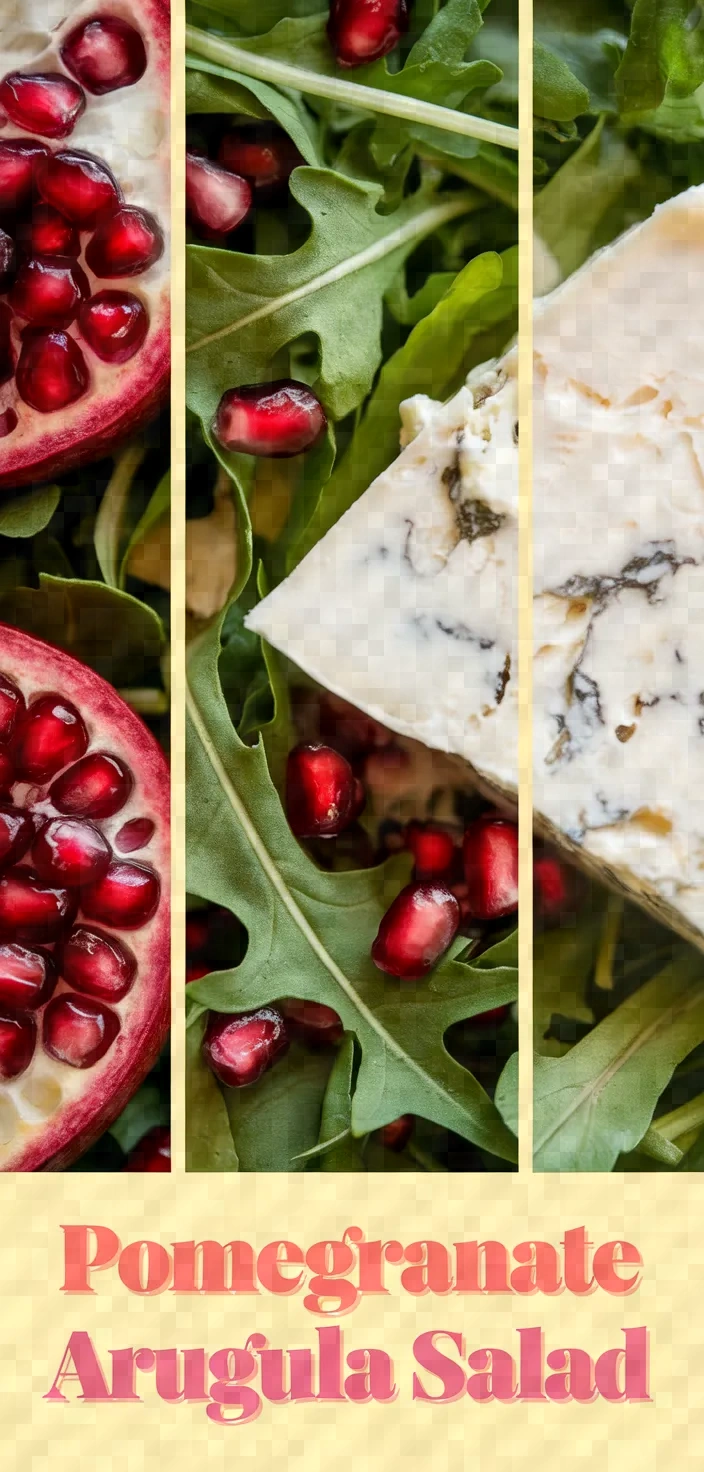 A photo of Pomegranate Arugula Salad Recipe