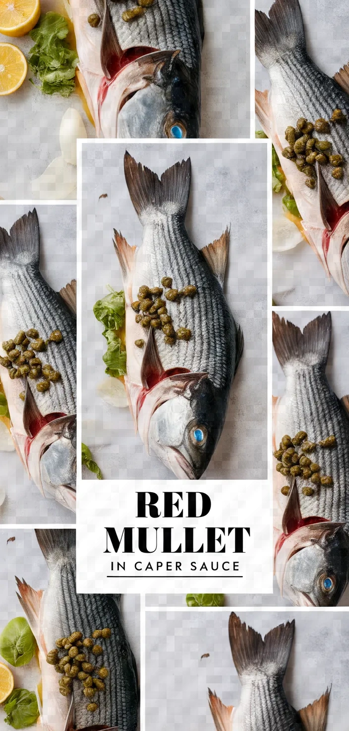 A photo of Red Mullet In Caper Sauce Recipe