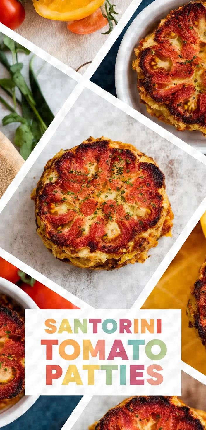 A photo of Santorini Tomato Patties Recipe