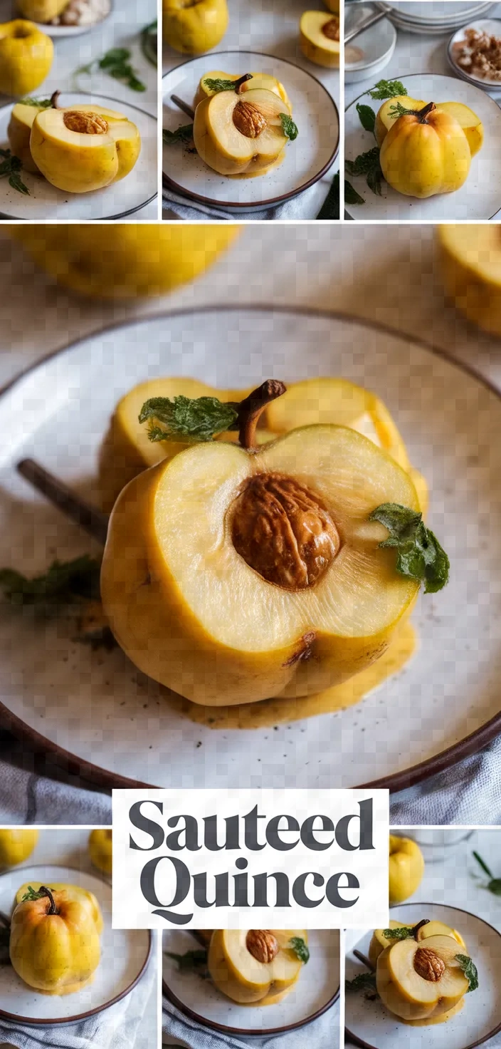 A photo of Sauteed Quince Recipe