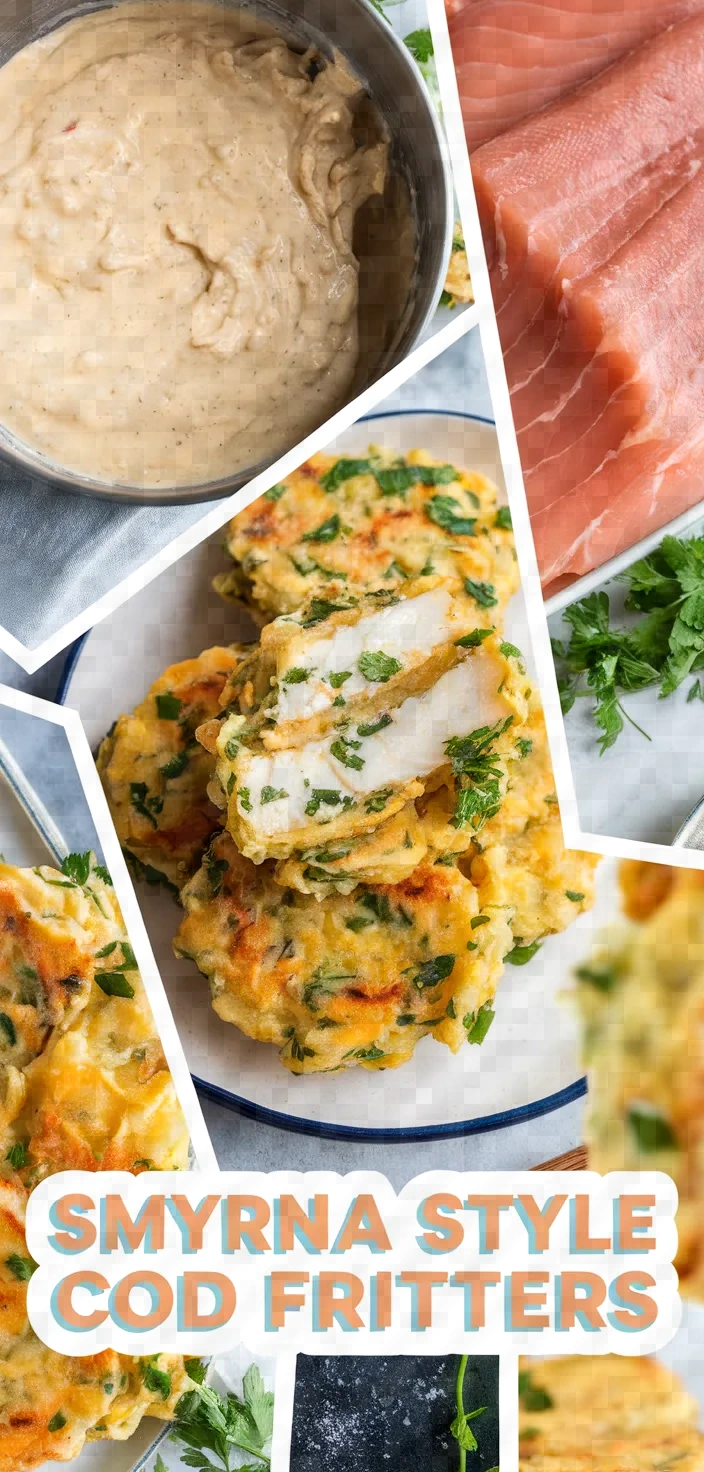 A photo of Smyrna Style Cod Fritters Recipe
