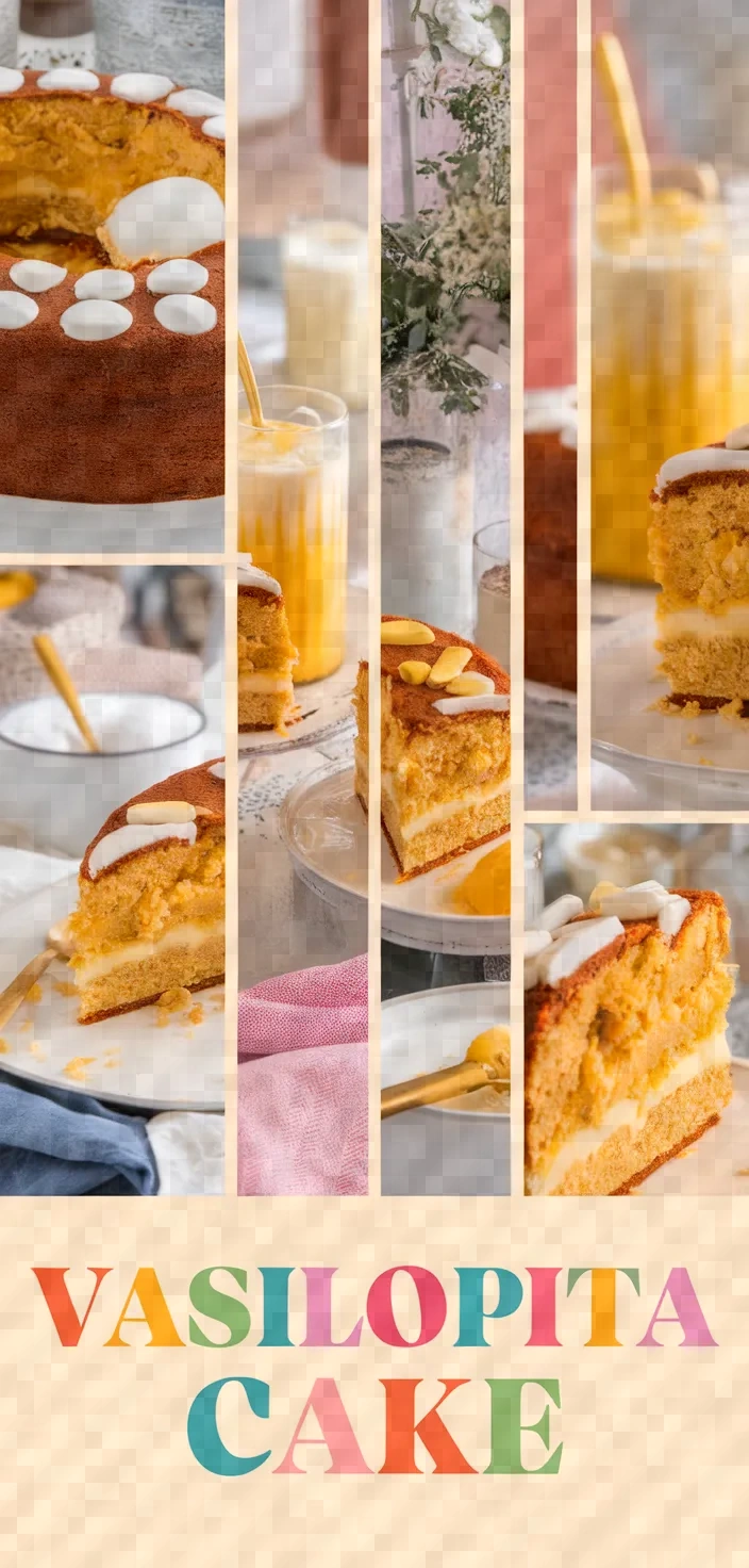 A photo of Vasilopita Cake Recipe