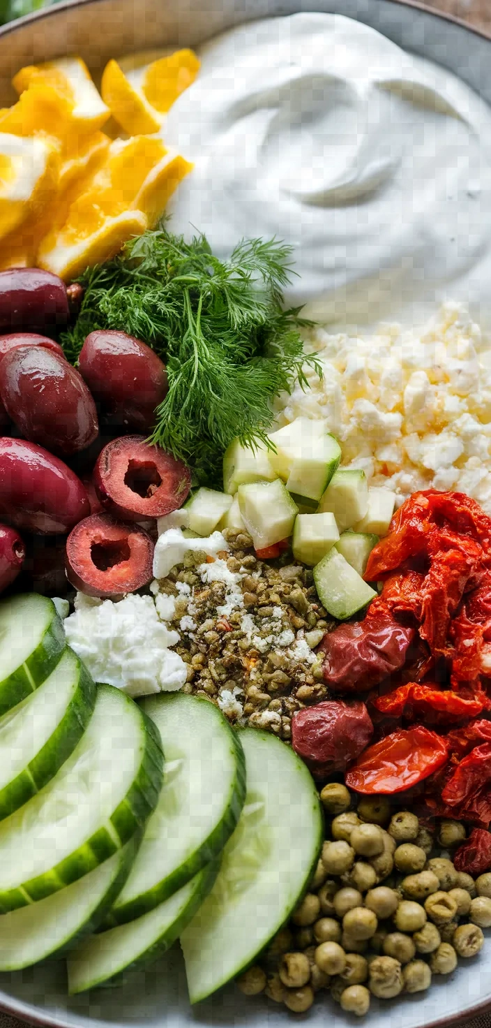 Ingredients photo for Greek Dips For Superbowl Sunday Recipe