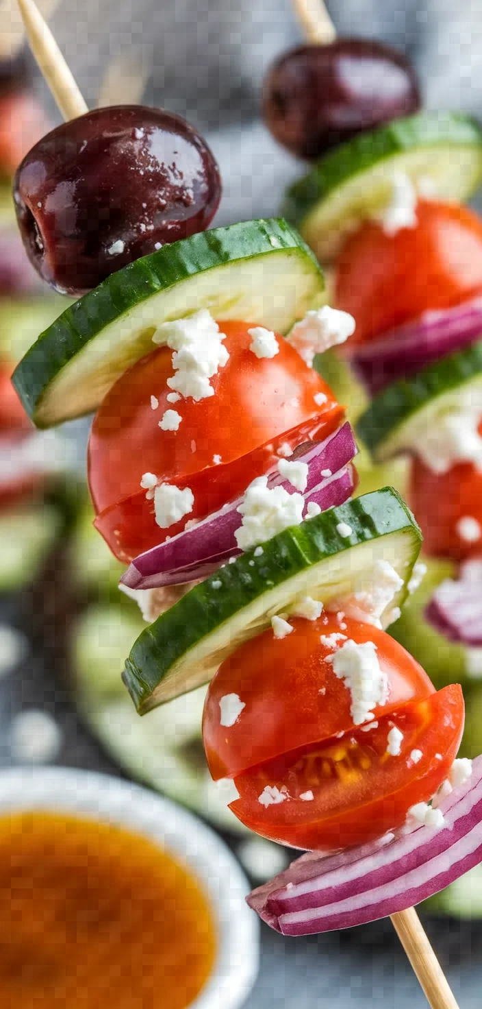 Greek Salad On A Stick Recipe