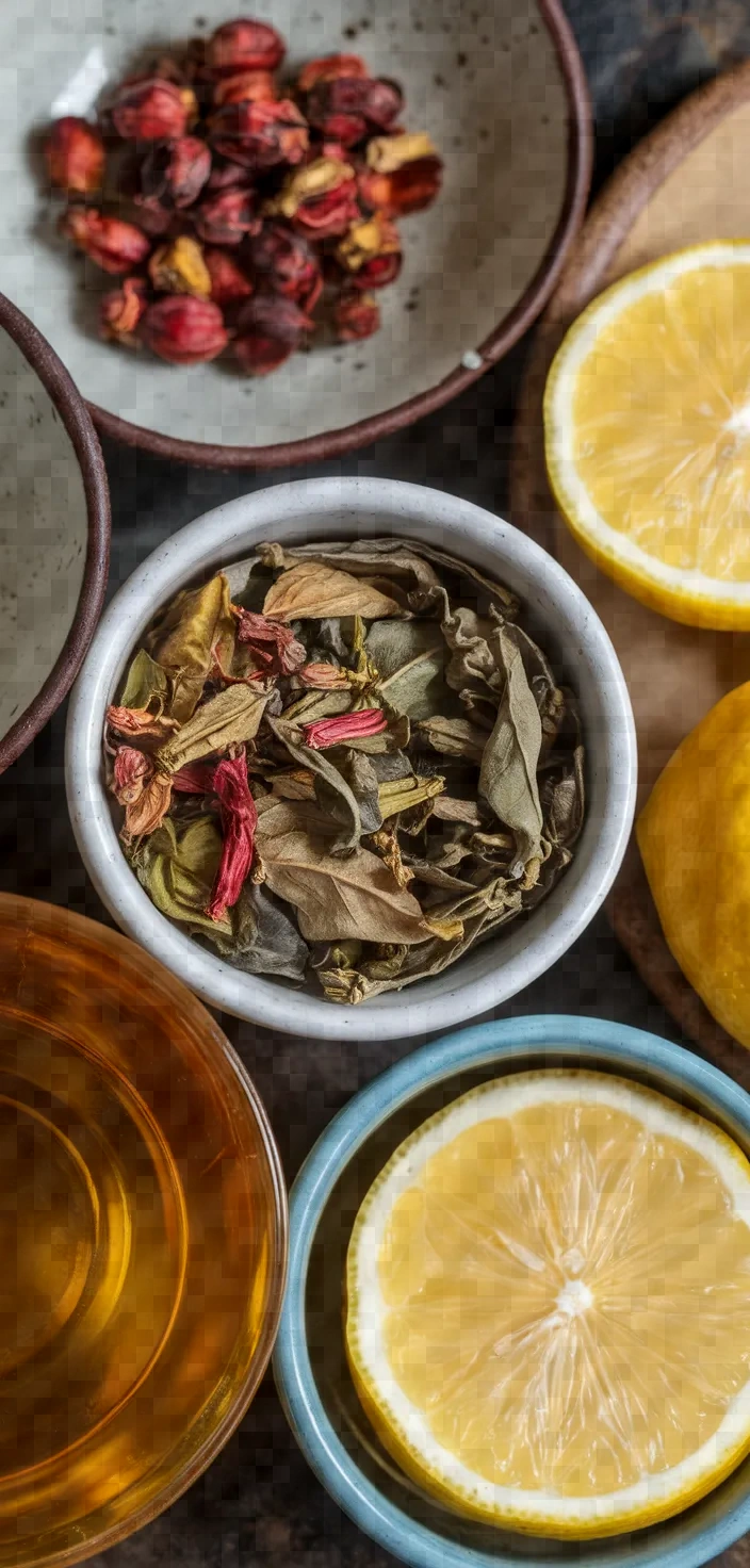 Ingredients photo for Hawthorn Tea Recipe