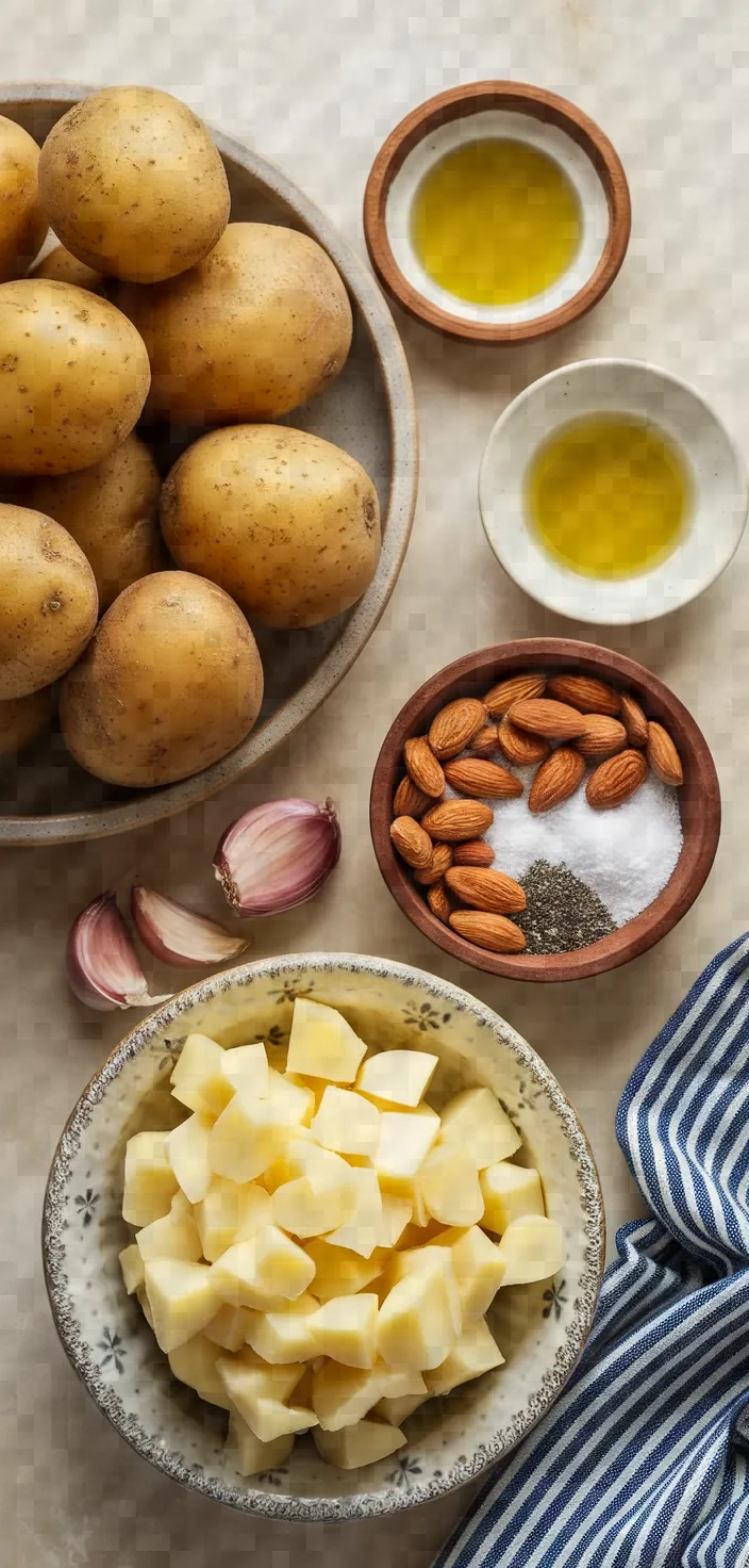 Ingredients photo for Macedonian Skordalia Recipe