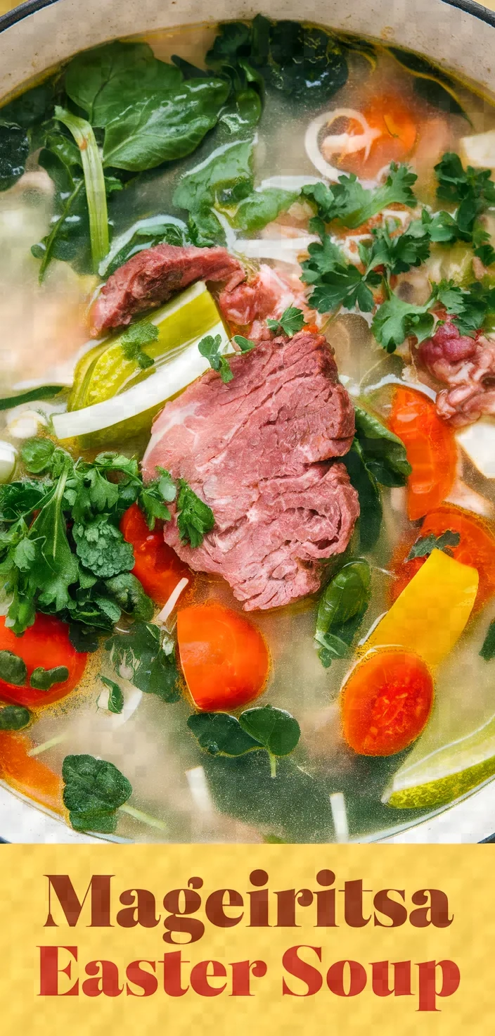 Mageiritsa The Greek Easter Soup Recipe