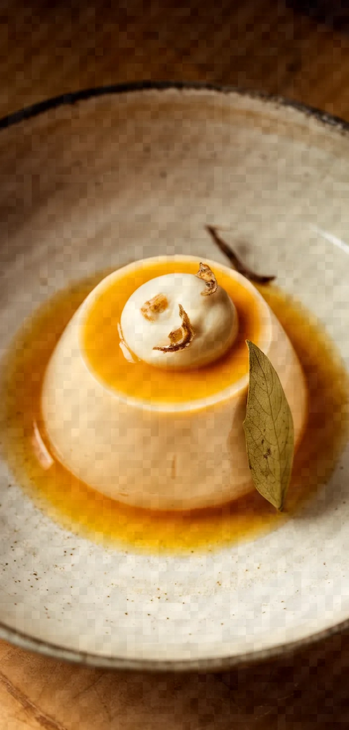 Mastiha Flavored Panacotta Recipe