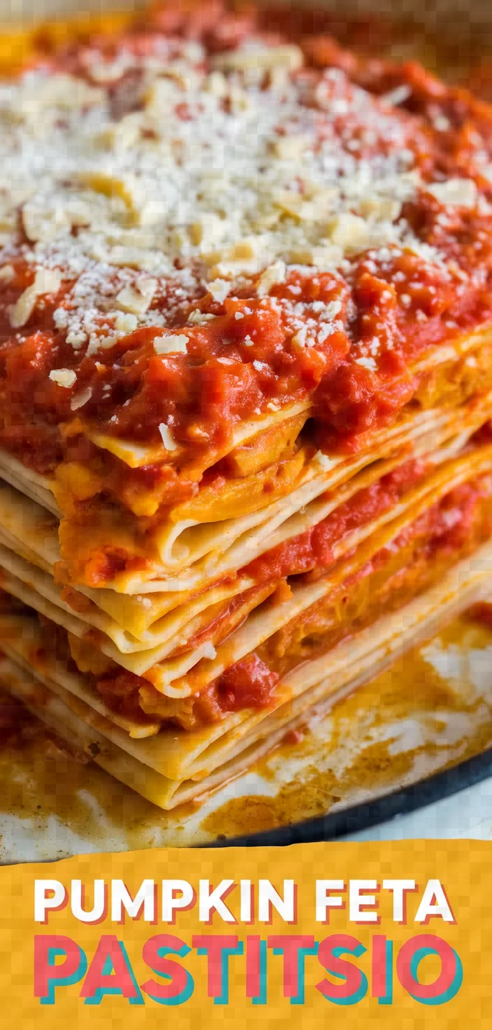 Pumpkin Feta Pastitsio Recipe