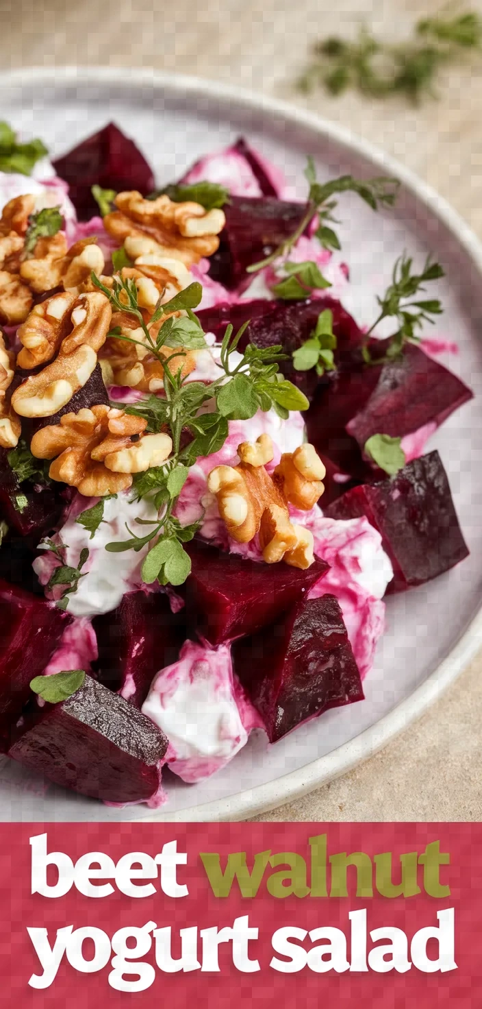 Recipe Of The Day Beet Walnutyogurt Salad
