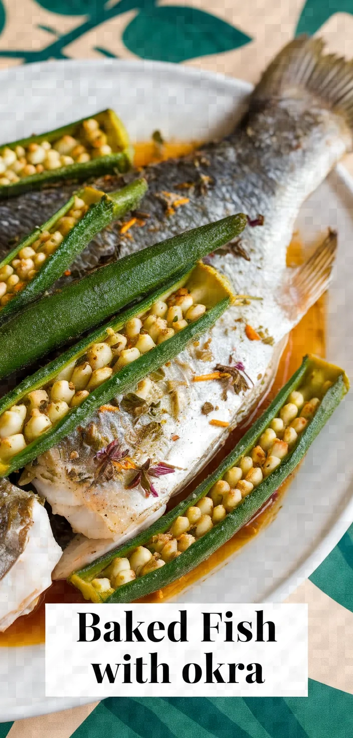 Recipe Of The Day Fish Baked With Okra