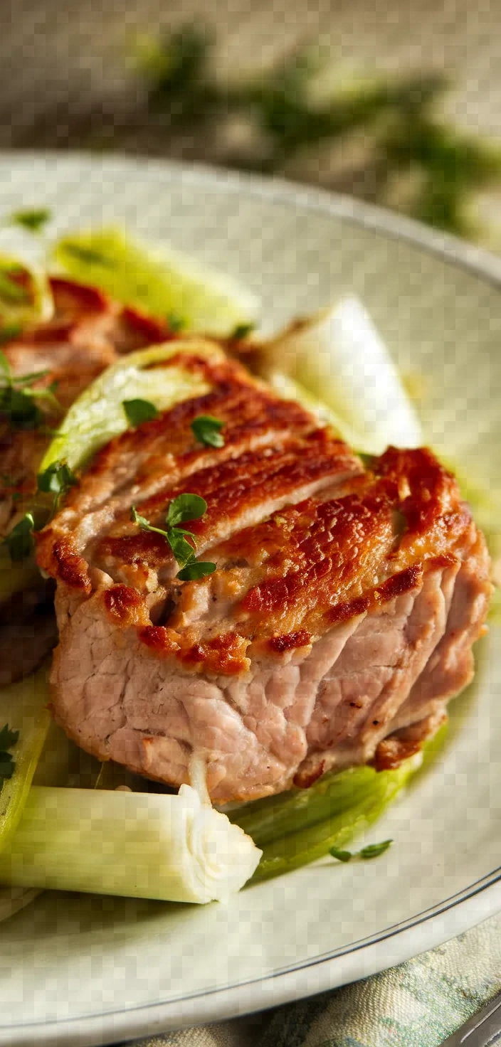 Recipe Of The Day Pan Fried Pork With Leek Prasotigania