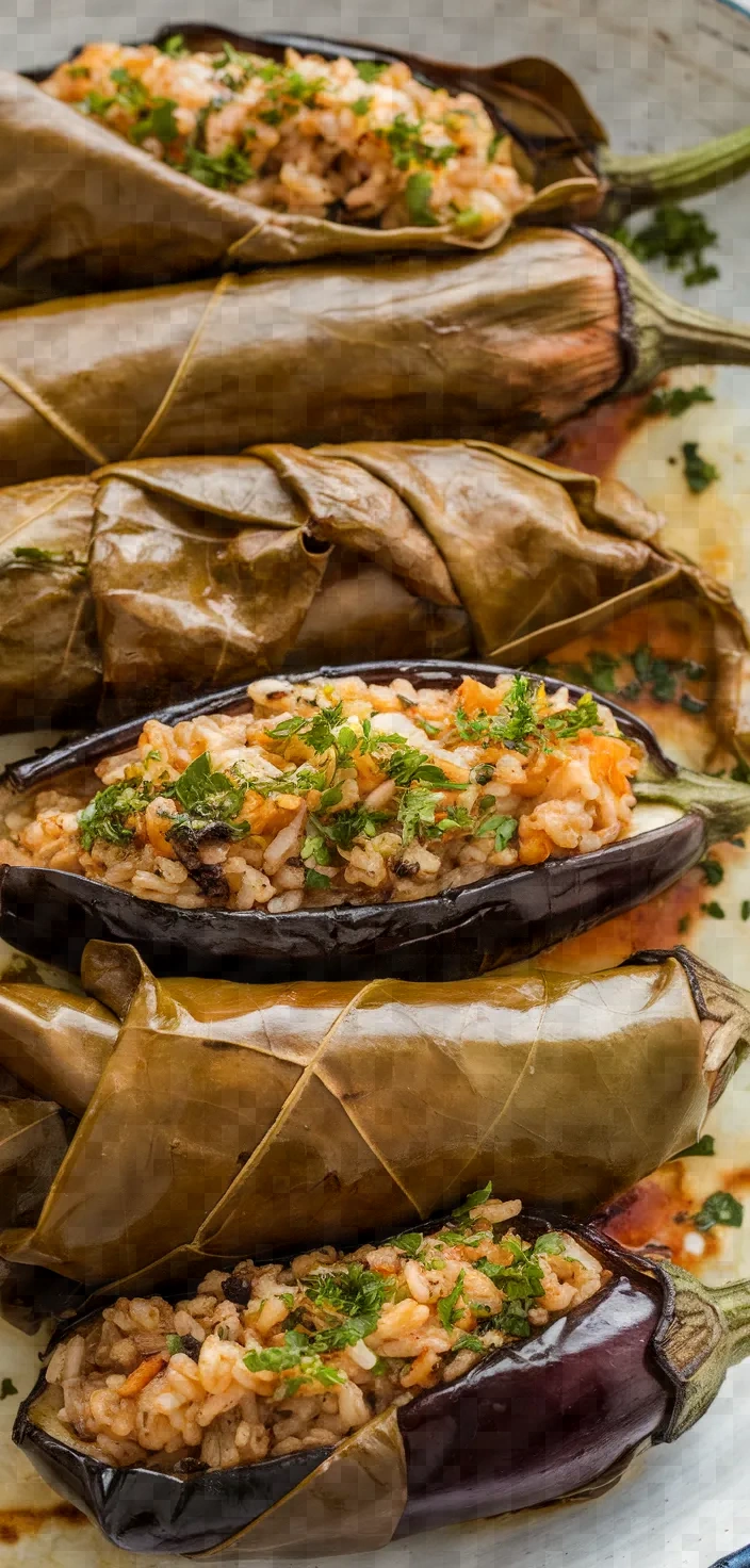 Recipe Of The Week Eggplant Dolmades