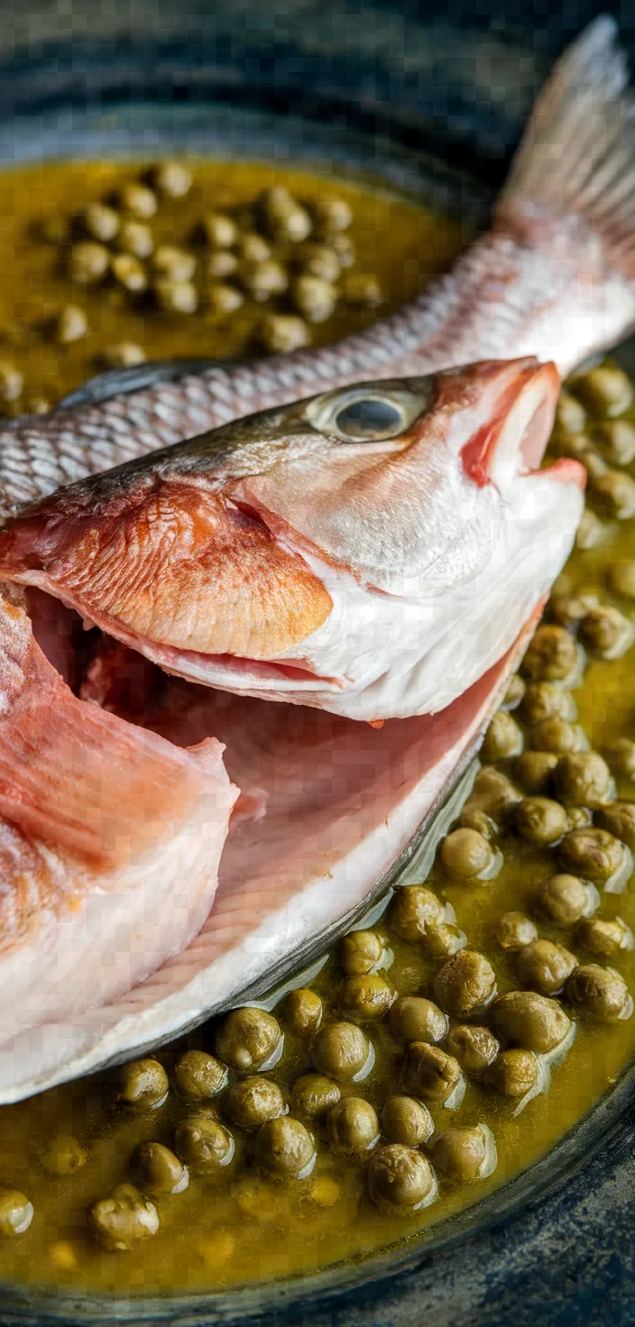 Red Mullet In Caper Sauce Recipe